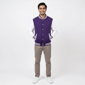 Hot Selling Wholesale Custom Varsity <b>Baseball</b> <b>Jacket</b> <b>Men</b> Super Dry Windbreaker Letterman <b>Jacket</b> Plus Size - Product Image 1
