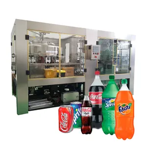 Carbonated Beverage Machine Automatic Soft Drink Production Line Carbonated Beverage Filling Machine