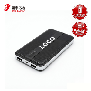 Rapid Charge 10000mAh Power Bank Dual Output Powerbank Portable Lightweight Powerbank