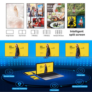 ป้ายดิ<span class=keywords><strong>จ</strong></span>ิตอลติดผนังขนาดใหญ่65นิ้ว3500 nits WiFi LCD หน้าต่างหันหน้าไปทางหน้าต่างสำหรับโรงแรมห้างสรรพสินค้า - Product Image 3