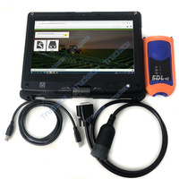 Getac V100 tableta portátil Construcción Industrial Agricultura camión tractor JD servicio EDL V2 asesor herramienta de cable de diagnóstico