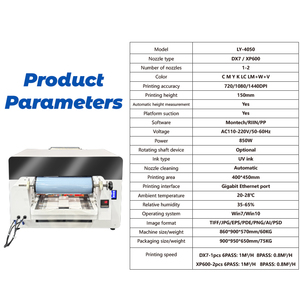 Hỗ trợ tùy biến 4050 độ chính xác cao in ấn UV dtf Máy in A3 Sticker phẳng máy in UV - Product Image 3