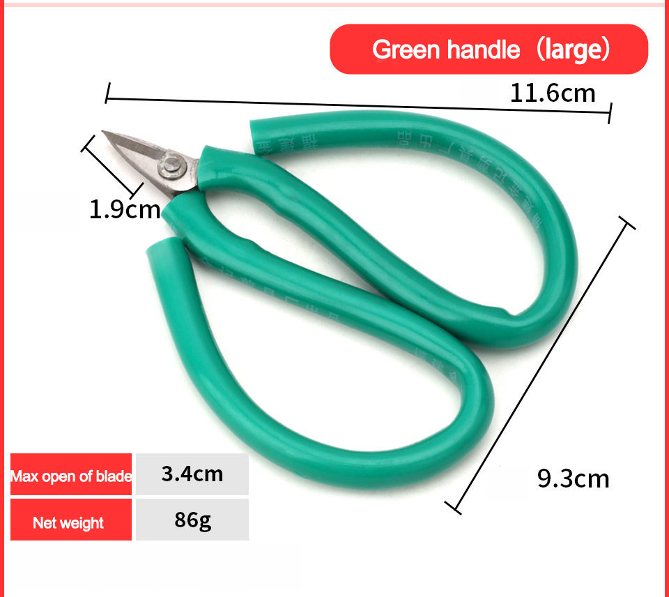 Poignée verte (grande)