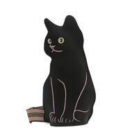 Sac bandoulière mignon en forme de chat 3D en cuir PU, sac à bandoulière fantaisie pour Halloween, sac à bandoulière pour femme, mini sac à bandoulière pour téléphone