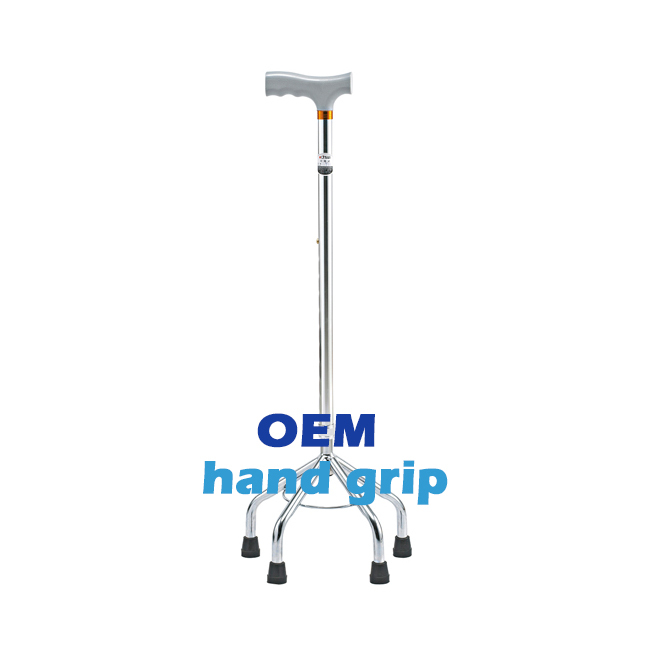 Large Base Quad Cane for Seniors