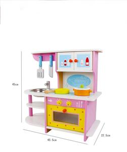 Juguetes de Cocina de Madera para Niños, Cocina de Juguete con Estufa de Gas para Niños - Product Image 5