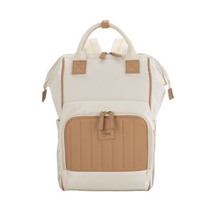 Wholesale Diaper <b>Backpack</b> For Moms Large Capacity Waterproof Nylon Handle Travel Nursing Bag With Adjustable Straps - Product Image 1