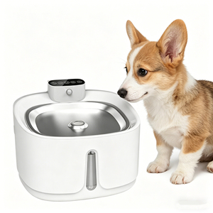 OEM Custom Logo Pet <b>Drinking</b> Fountain Water Shortage Protection Smart Cat Water Bowl - Product Image 1