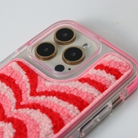 Coque de téléphone Sytron Street Fashion en TPU antichoc avec protection d'appareil photo en forme de cœur pour 15/16/17 Pro Max