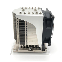 LGA3647 radiateur rectangulaire 4U 6 caloduc CPU actif COOLSERVER hôte de bureau ventilateur silencieux