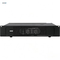 Amplificador Estéreo HKNC 2CH Clase H Plus de 800W * 2 con Protección de Limitador de Clip para Empresas de Alquiler de Equipos para Conciertos