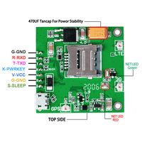 Modul Global Band SIM7600G LTE CAT4 dengan SMS Suara USB UART untuk Perangkat Cerdas Router Industri