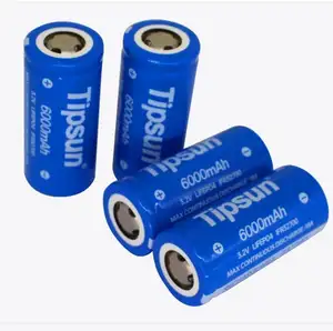 LiFePO4 32700 3.2V 6000mAh 3C แบตเตอรี่ลิเธียมแบบชาร์จไฟได้ 32600 แบตเตอรี่