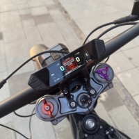 Moto électrique tout-terrain pour adultes Ventus, vitesse maximale de 140 km/h, batterie au lithium ternaire 72V 51Ah, 32 kW, moto électrique VTB V1+EVO