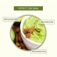 Aangepaste 100% natuurlijke zachte Aloë Vera cosmetische whitening moisturizer kalmerende sheet mask Koreaanse huidverzorging beauty fruit gezichtsmaskers
