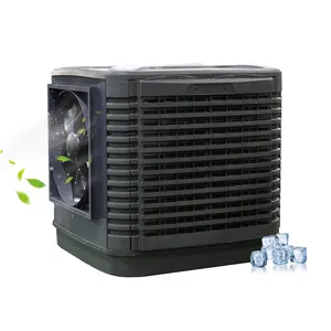 Enfriador de aire evaporativo para aire acondicionado industrial ecológico con gran flujo de aire a precio de fábrica barato