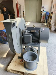 Quạt ly tâm áp suất cao, quạt ly tâm truyền động trực tiếp, quạt ly tâm mạnh mẽ, quạt vận chuyển bột - Product Image 5