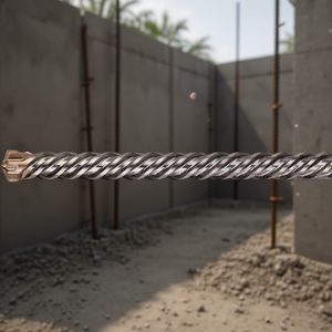 Foret SDS Max Elite 4 coupes pour maçonnerie et béton, emballage individuel sous blister - Product Image 3