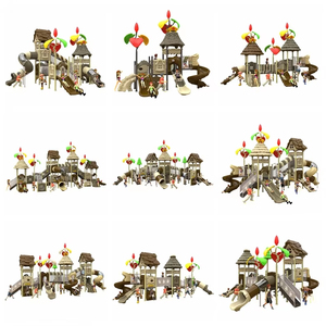 Nhỏ giá rẻ trẻ em học phiêu lưu chơi Slide trẻ em thiết bị trượt sân chơi Kid ngoài trời cho sân sau - Product Image 5