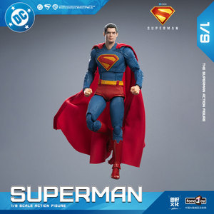 Fondjoy DC <span class=keywords><strong>Superman</strong></span> <span class=keywords><strong>Action</strong></span> <span class=keywords><strong>Figure</strong></span> Versione Standard Modello Originale Autentico in Scala 1/9 19cm/7.6in Giocattolo da Collezione Idea Regalo - Product Image 5