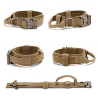 Accessoires produit chien animal de gros K9 entraînement tactique lourd durable devoir luxe durable colliers pour chien animal