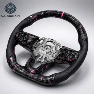 Volant en fibre de carbone forgé sur mesure pour Mini Cooper R56 R53 F54 F56 F57 F66 Jcw s Lci2 Contryman Clubman 2010 2014 2012 - Product Image 4