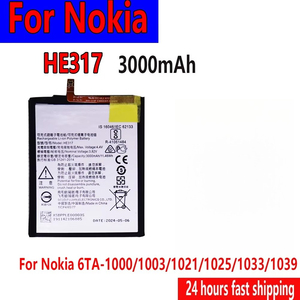<span class=keywords><strong>แฟลช</strong></span>เซลล์ HE317 3000mAh แบตเตอรี่สำหรับโนเกีย 6 N6 TA-1000 TA-1003 TA-1021 TA-1025 TA-1033 TA-1039 - Product Image 6