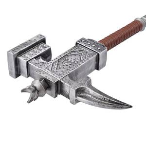 MS 85ซม. เกม The Elder Scrolls V: Skyrim ของเล่นบทบาทสมมติสำหรับเด็กและผู้ใหญ่ ค้อนวอร์แฮมเมอร์คุณภาพสูง ทำจากโลหะทั้งชิ้น ค้อนแชมป์เปี้ยน - Product Image 6