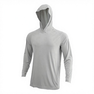 เสื้อตกปลาผู้ชาย UVBAN โลโก้แบบกำหนดเอง ดีไซน์ใหม่ ผ้าโพลีเอสเตอร์ 100% 130 กรัม แห้งเร็ว ระบายอากาศได้ดี ป้องกันรังสียูวี ไซส์ใหญ่ UPF 50 - Product Image 3