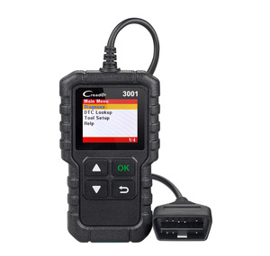 <span class=keywords><strong>Launch</strong></span> X431 <span class=keywords><strong>Creader</strong></span> 3001, lector de código OBD2 completo, herramienta de diagnóstico para coches, escáner CR3001 con función de apagado del motor, actualización gratuita - Product Image 1