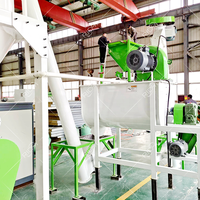 Machine à granulés d'aliments pour volailles RICHI 1 tonne par heure - Certification CE Machine à granulés d'aliments pour animaux Machine à granulés d'aliments pour volailles