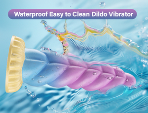 Vibrador Dildo Juguetes Sexuales, Dildos Realistas con Ventosa 8 Modos de Vibración, Control Remoto de Silicona Vibrante Juguete <span class=keywords><strong>Anal</strong></span> de Fantasía - Product Image 5