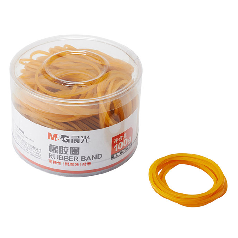 M & G 100g резиновые ленты для школы и офиса