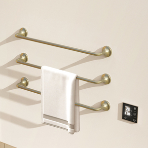 Supports chauffants étagère Rail électrique chauffe-serviettes <span class=keywords><strong>support</strong></span> chauffant pour salle de bain <span class=keywords><strong>support</strong></span> chauffant mural pour serviettes - Product Image 1