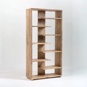 Premium Designer Wooden Bookshelf for <b>Office</b> and Library Solid Wood Multi <b>Shelf</b> Storage Unit for Home Study Room <b>Office</b> - Product Image 2