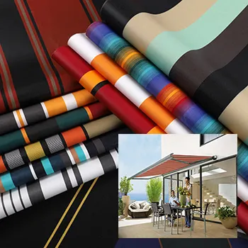 Top Sale Waterproof 600D*450D Oxford Fabric Woven with PU for Sun Shelter Awnings Printed and Dyed Patterns