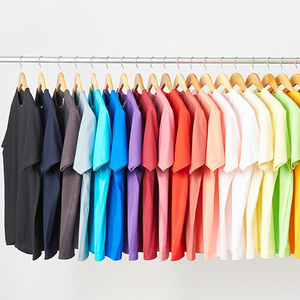 Camiseta de manga corta de corte regular a la moda para hombre, ropa de calle de algodón 100% de alta calidad, tela de punto sólida - Product Image 2