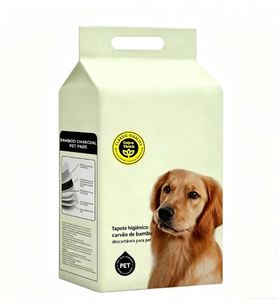 Couche absorbante pour chien super absorbante et respirante, jetable, en tissu non tissé et pâte de papier, pour toutes les générations, sous forme de sous-couche. - Product Image 1