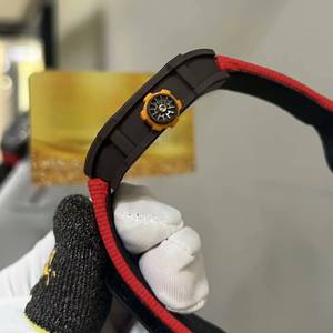 นาฬิกาจักรกลคาร์บอนไฟเบอร์น้ำหนักเบาพิเศษ รุ่น Tourbillon 27-04 ของแท้คุณภาพสูง ดีไซน์ตาข่ายโปร่ง เหมาะสำหรับนาฬิกาเทนนิสผู้ชาย - Product Image 5