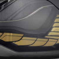 Feux arrière OLED Dragon Scale avec lentille fumée, clignotant ambre et feux de recul blancs pour BMW Série 4 M4, vente en gros d'usine OEM