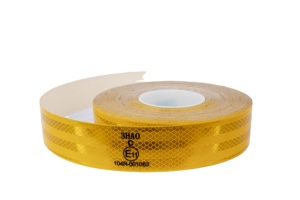 Cinta Reflectante de Seguridad Vial Certificada de 5 cm x 45,7 m, Material Reflectante Oscuro de Alta Adhesión para Camiones - Product Image 4