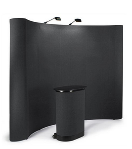 De tejido de tensión de fondo soporte curva pop <span class=keywords><strong>banner</strong></span> barato en comercio mostrar - Product Image 4