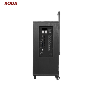 Koda 10 Inch Bằng Gỗ Hoạt Động Đảng Dj Karaoke Loa Hệ Thống Âm Thanh Gỗ Powered Loa - Product Image 6