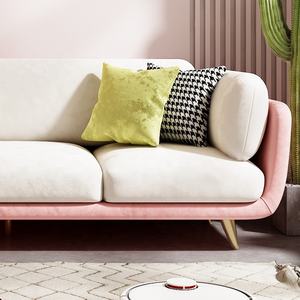 Nueva moda moderna niña muebles rosa, dos, tres asientos sofá apartamento - Product Image 5