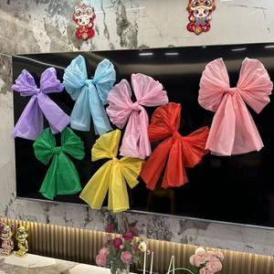 2025 nueva tendencia gigante hermoso arco decoración boda decoración centro comercial ventana decoración adornos - Product Image 3