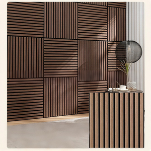 Paneles Acústicos Decorativos <span class=keywords><strong>de</strong></span> Madera <span class=keywords><strong>de</strong></span> Roble, Paneles <span class=keywords><strong>de</strong></span> Madera MDF Acanalados, Revestimiento Flexible Akupanel para Paredes <span class=keywords><strong>de</strong></span> Hoteles y Casas - Product Image 2