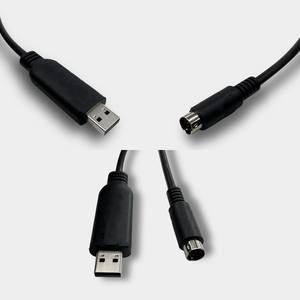 Cable de Programación USB RS422 para PLC Mitsubishi Serie FX3U/FX, 4.9 Pies, Certificado CE, Carga Rápida, para Impresora y Escáner de Código de Barras - Product Image 5