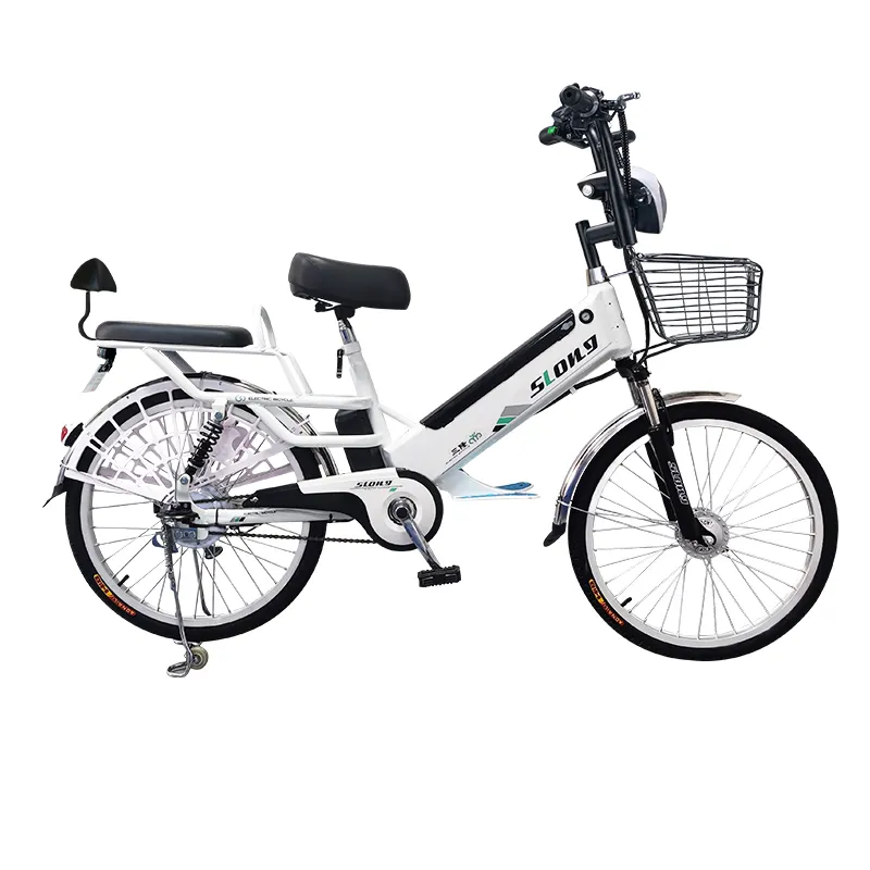 Vélo électrique de route pouces, batterie au lithium amovible, longue autonomie, 48v 24 pouces, vente en gros