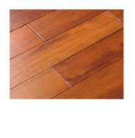 Natural GREEN BUILD hardwood timber flooring 18mm smooth burma solid indoor teak wood parquet flooring