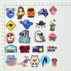 Venta al por mayor 2025 Venta caliente Afl zapatos encantos Venta al por mayor Nrl zapatos encantos Australia zapato decoración para los aficionados al fútbol australiano - Product Image 5